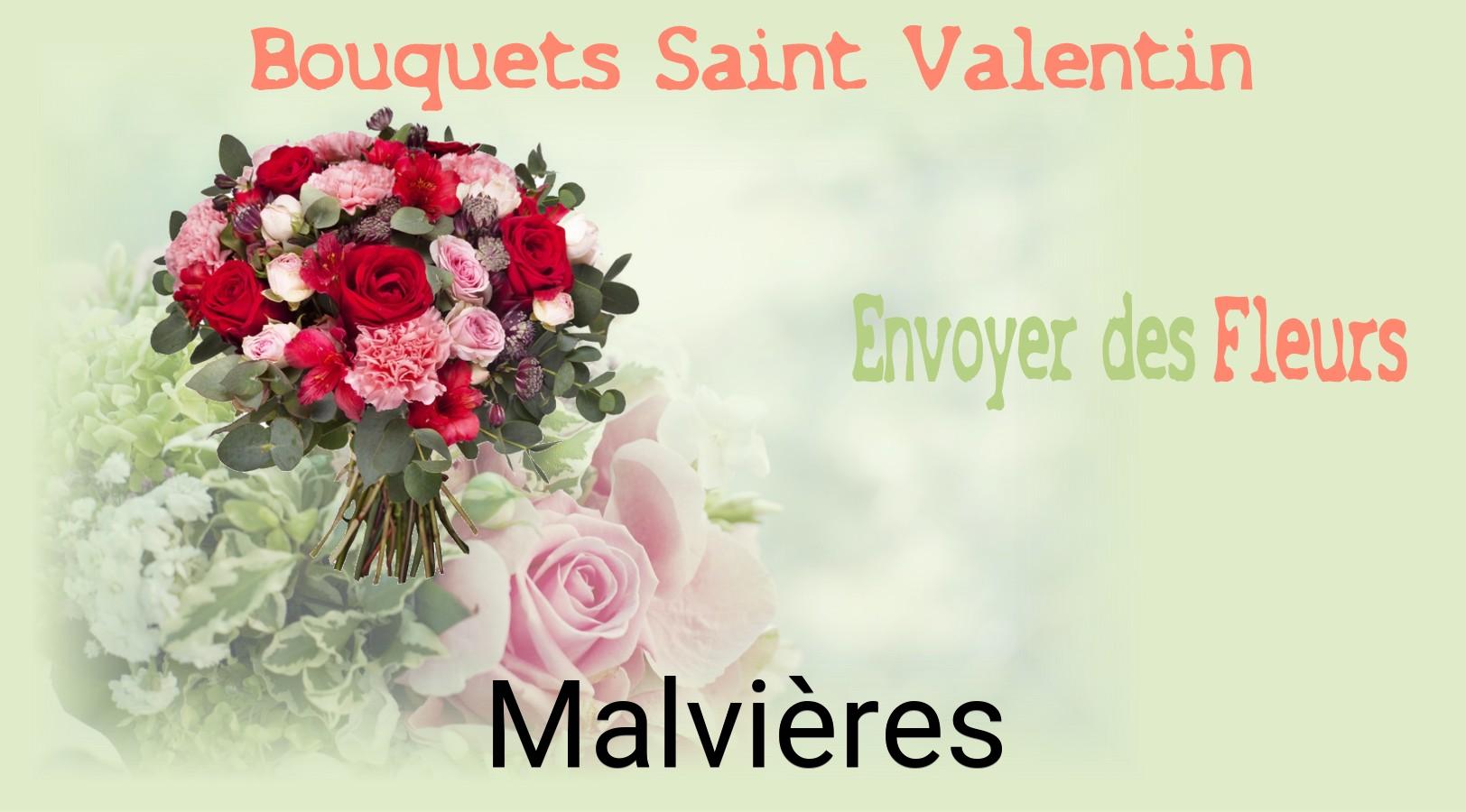 Roses de Saint-Valentin livrées à Malvières